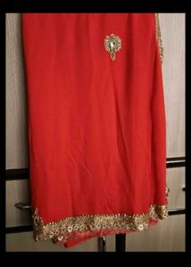 embroidered saree