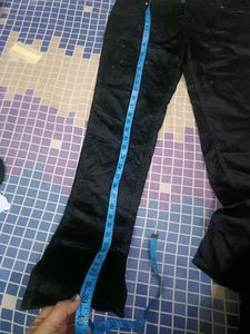 Black Cotrise Pant For Men In 32 Waist
