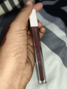 Deep Brown Matte Lipstick Swatch