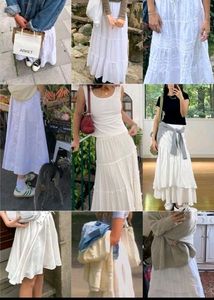 Price Drop✨Pinterest Inspired White Skirt🦢☁️