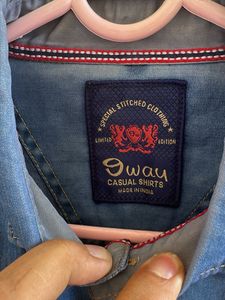 Classic Blue Denim Shirt