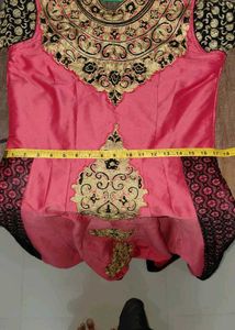 Embroidered Pink Lehenga Choli Set