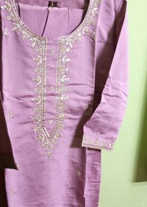 New/Unused Embroidered Kurta Set