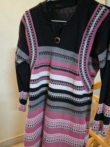 Striped Knit kurti