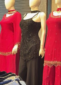 Black Sequin suit