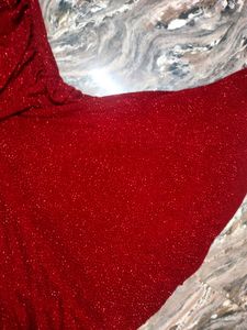 Sparkling Red Party Dress