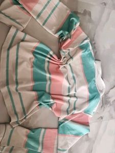 Striped Long Sleeve Polo Shirt