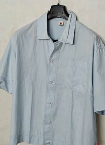 Price drop 🔥🔥Light Blue Short Sleeve Button-Up S