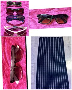 Combo Of 7,6 Sunglasses n A kids towel Size Length