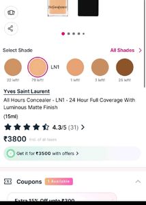 ✨️Yves Saint Laurent All Hours Concealer✨️