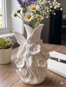 Fairy Figurine Flower Vase