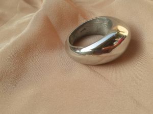 Brand New Set of 6 Art Deco Napkins Rings Sterling