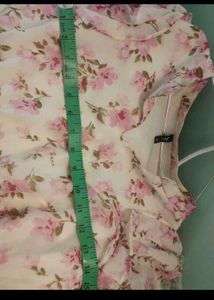 Floral Print Ruffle Dress