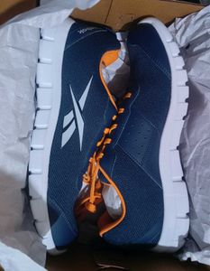 Reebok Blue &amp; Orange Running Shoes