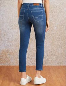 Symbol Women's Slim Fit Jeans (Mid Rise)