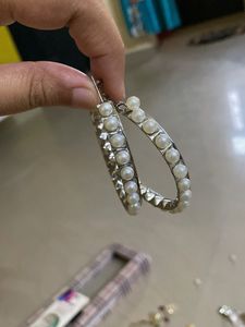 Set of 3 Hoop Jhumka Earrings