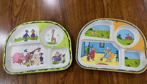 Imported Kids Plates Combo From Switzerland