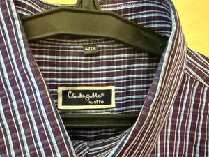 Classic Blue Plaid Short Sleeve Men's Shirt