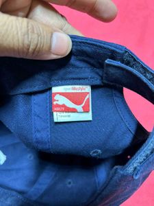 Puma Navy Blue Adjustable Sports Cap