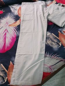 Men's Light grey Kurta Set