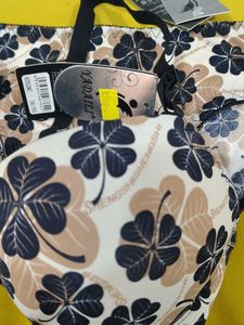 312 -- uplift Clover Print Bra &amp; Panty Set