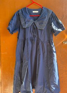 Chic Dress with cute collar