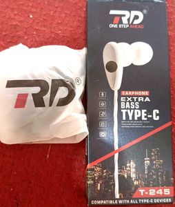 RD Earphone Type-C Extra Bass