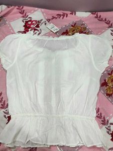 White Peasant Blouse