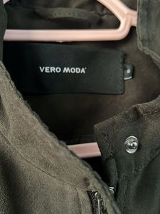 Vero Moda Olive Suede Jacket