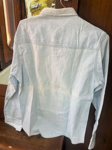 Flying Machine Light Wash Denim Shirt