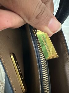Authentic Michael Kors Black Leather Tote Bag
