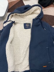 Stylish Navy Blue Hoodie