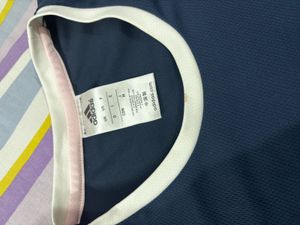 Adidas Navy Blue Graphic T-Shirt