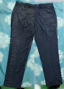 Classic Men's navy blue trousers