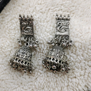 oxidised necklace set