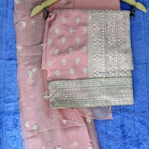 Elegant Pink Embroidered Salwar Kameez