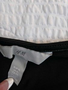 H&amp;M Black Long Sleeve Bodysuit bust 38~40