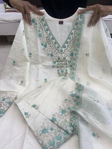 SPECIAL WHITE BULBUL SUIT SET ❣️