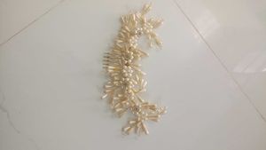Pearl &amp; Crystal Hair Comb