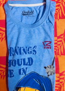 Garfield "Mornings Should Be In Afternoon" T-Shirt