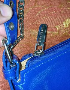 Lino Perros Chain Details Textured Structured Bag