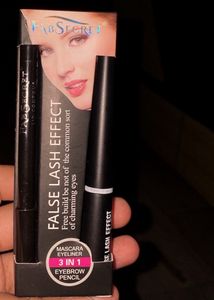 3 In 1 Mascara, Eyeliner ,eyebrow Pencil