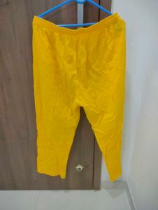Yellow Kurta Palazzo Set