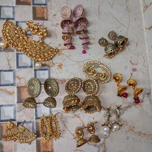 Assorted Elegant Earrings Set