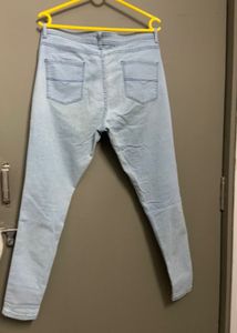 Light Blue Skinny Fit Jeans