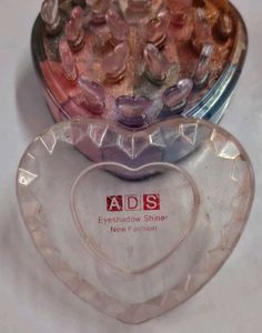 ADS Eyeshadow Glitter Palette -Heart Shaped