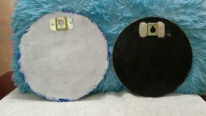 Combo: Lotus &amp; Lord Jagannath Lippan Art (2 Pcs)