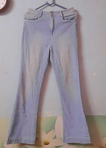 Light Wash Flare Jeans