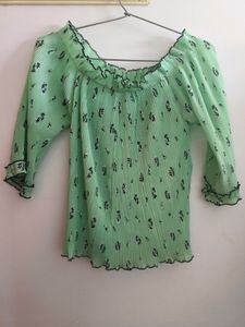 Mint Green Top