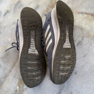 Adidas Grey Running Shoes